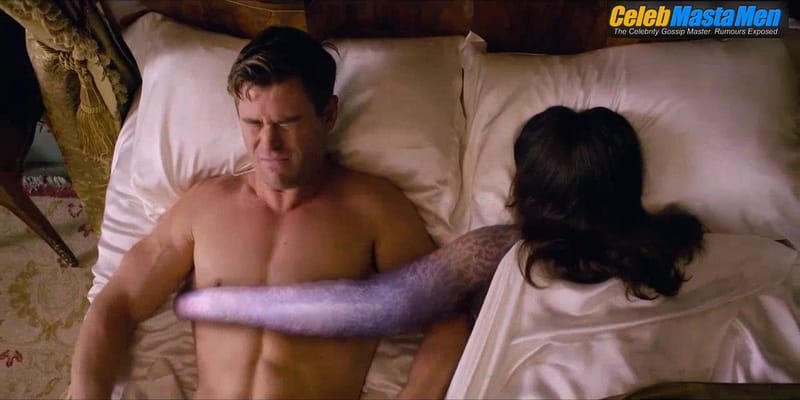 Chris Hemsworth Shirtless Scene in Men In Black: International