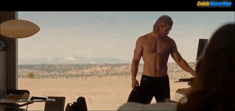 Chris Hemsworth Gay, Straight Scene in Thor