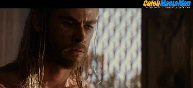 Chris Hemsworth Sexy,Shirtless Scene in Thor: The Dark World