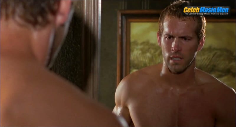 Ryan Reynolds Shirtless Scene in The Nines