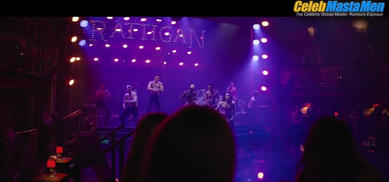 Channing Tatum, Sebastian Melo Taveira, Jackson Williams, Harry Carter, Sebastian Gonzalez Molina, Ryan Michael Carlson and Anton Engel Shirtless Scene from Magic Mike's Last Dance