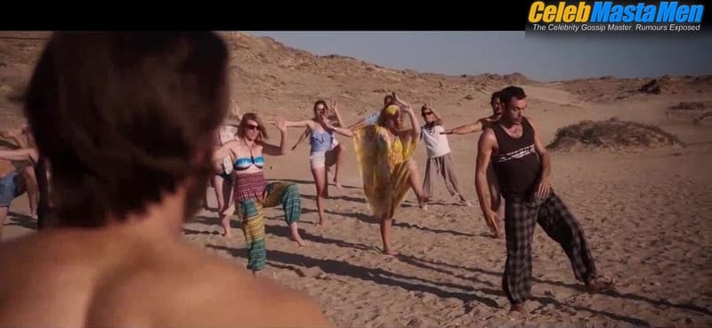 Chris Evans and Michiel Huisman Shirtless, Swimsuit Scene from The Red Sea Diving Resort