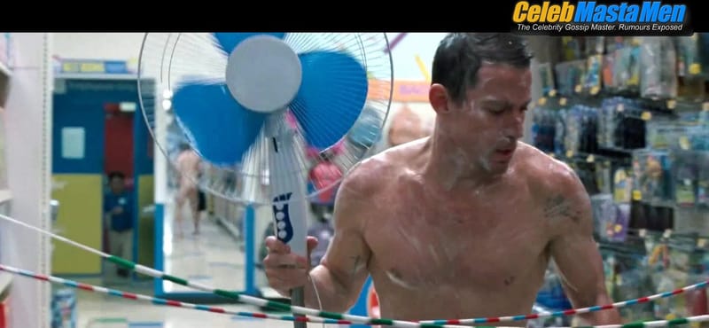 Channing Tatum Nude, Booty Scene in Roofman