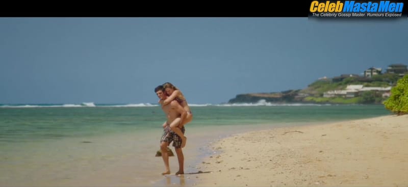 Jacob Elordi Shirtless Scene from 2 Hearts