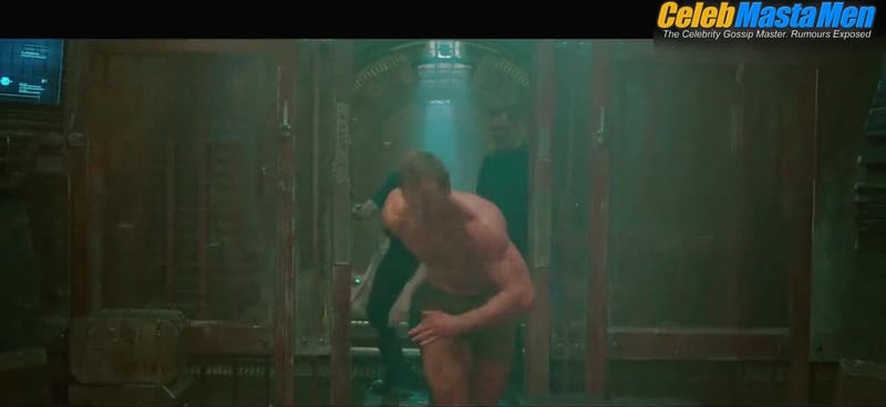 Chris Pratt Shirtless, Sexy Scene from Guardians Of The Galaxy