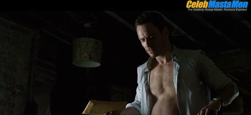 Michael Fassbender Shirtless Scene in The Counselor
