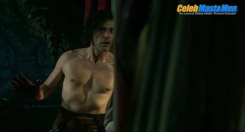 Oscar Isaac and Jacob Elordi Shirtless, Bulge Scene in Frankenstein