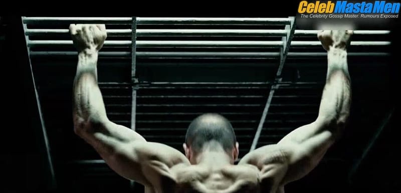 Jason Statham Shirtless Scene in Death Race