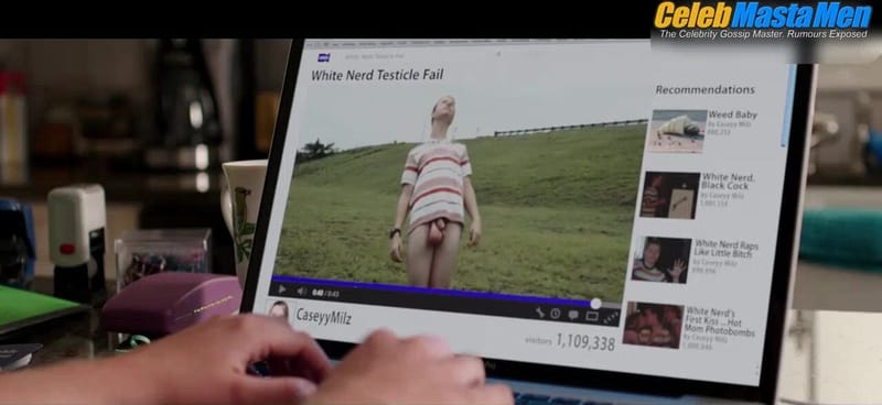 Will Poulter's Prosthetic Balls Scene from We're The Millers