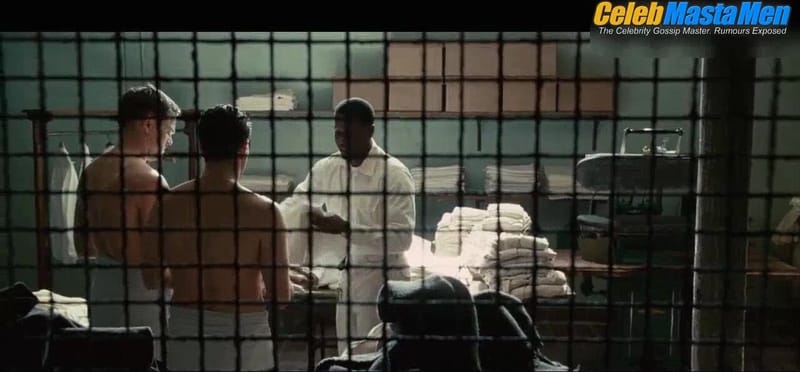 Leonardo DiCaprio and Mark Ruffalo Shirtless, Sexy Scene from Shutter Island