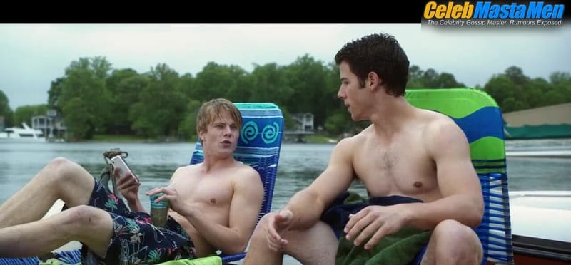 Nick Jonas and Graham Rogers Shirtless, Sexy Scene from Careful What You Wish For