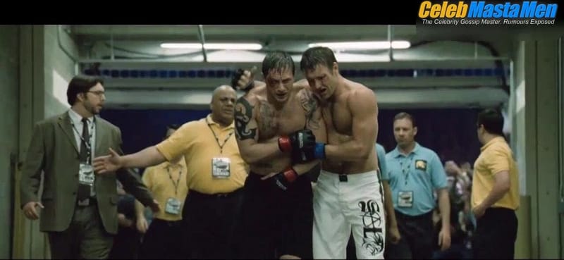 Joel Edgerton and Tom Hardy Sexy Scene from Warrior