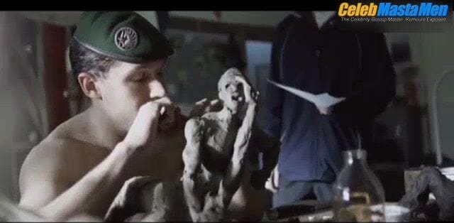Tom Hardy Nude Penis Scene in Sergeant Slaughter, My Big Brother
