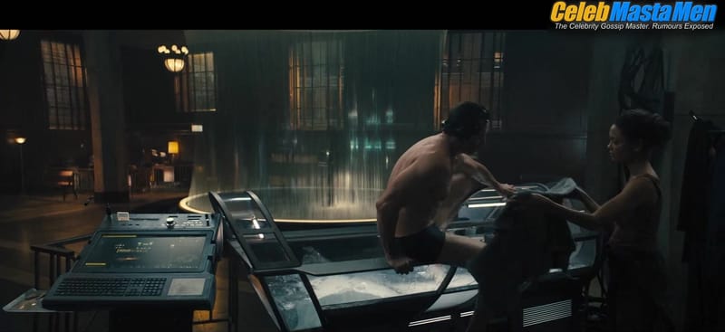 Hugh Jackman Shirtless and Underwear Scene from Reminiscence