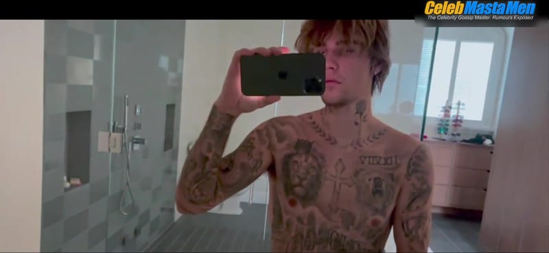 Justin Bieber Shirtless Scene from Justin Bieber: Our World