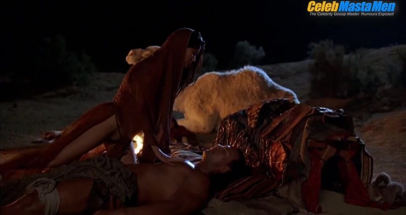Dwayne Johnson's Shirtless Scene from The Scorpion King