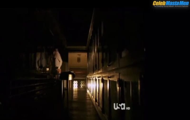 Matt Bomer Shirtless, Straight Scene from White Collar