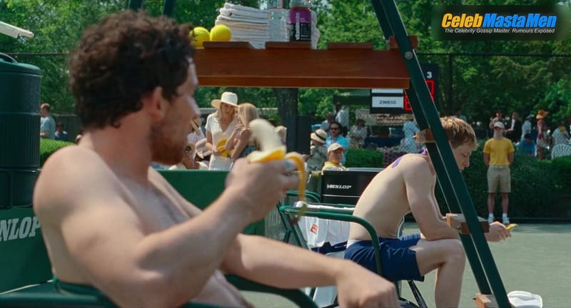 Josh O'Connor and Mike Faist Shirtless Scene from Challengers