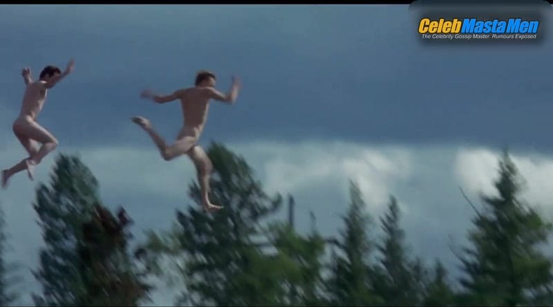 Heath Ledger and Jake Gyllenhaal Nude, Shirtless Scene from Brokeback Mountain