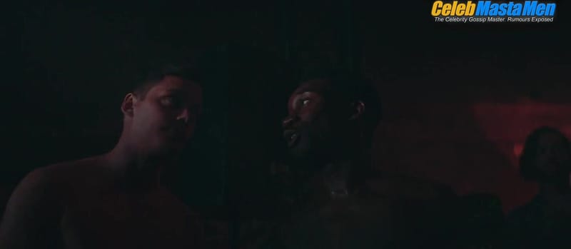 Nathan Stewart-Jarrett and Bill Skarsgard Shirtless Scene from Soulmates