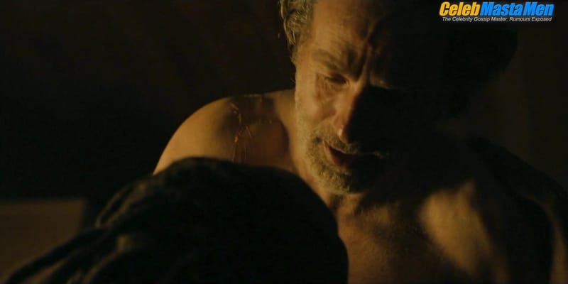 Andrew Lincoln Goes Shirtless in a Scene from The Walking Dead The Ones Who Live