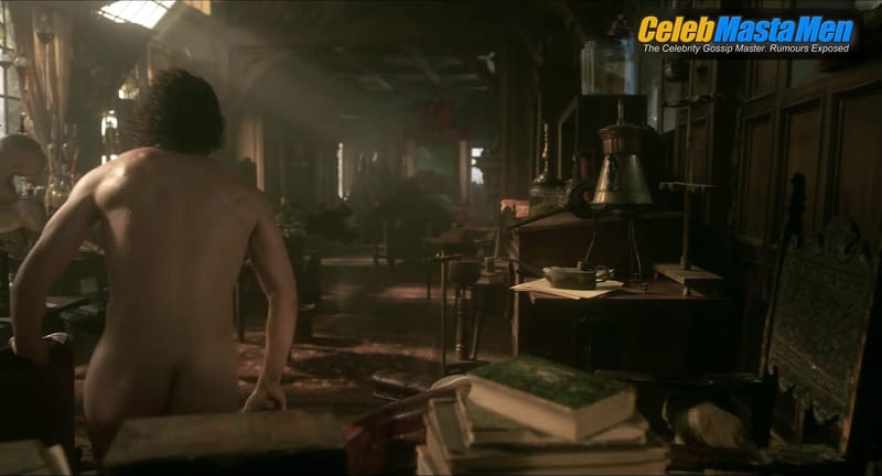 Oscar Isaac's Booty and Shirtless Scene in Frankenstein