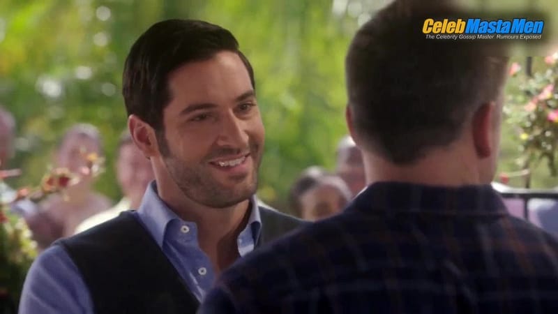 Tom Ellis and Tom Welling Hot Scene from Lucifer