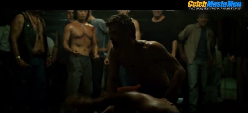 Brad Pitt's Shirtless Scene from Fight Club
