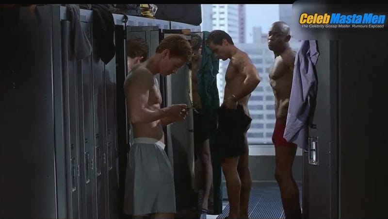 Lou Diamond Phillips, Antonio Sabato Jr., Mark Wahlberg and Bokeem Woodbine Bulge, Penis Scene in The Big Hit