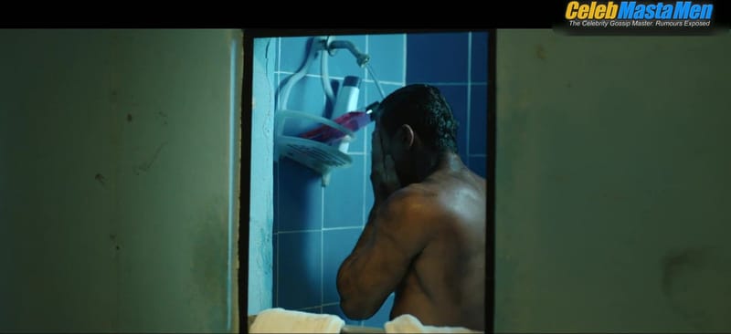 Luke Evans Shirtless, Bulge Scene in Echo 3