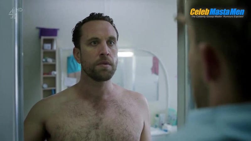 Jonathan Bailey and Lachie Chapman Shirtless, Gay Scene from Crashing