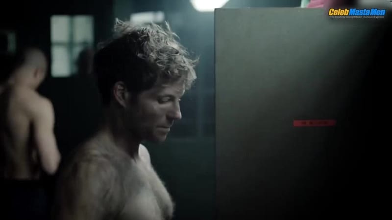 Gerard Kearns, Jamie Bamber, Taron Egerton, Dorian Lough and Rhashan Stone Booty Scene from The Smoke