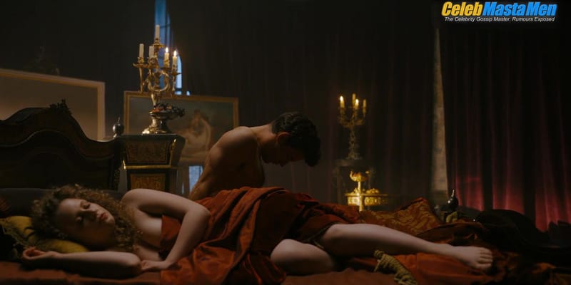 Jonathan Bailey Booty and Shirtless Scene from Bridgerton