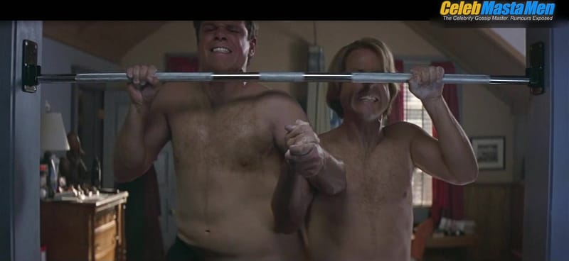 Matt Damon and Greg Kinnear Shirtless Scene in Stuck On You
