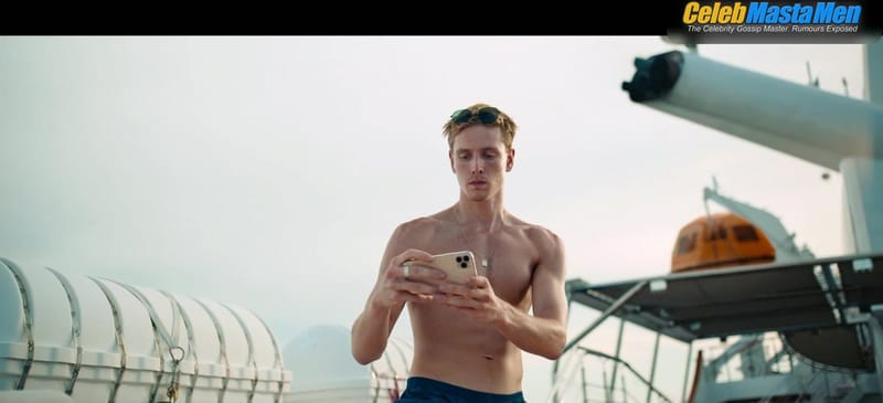 Harris Dickinson's Shirtless Scene from Triangle Of Sadness