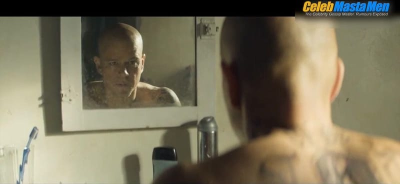 Matt Damon Shirtless Scene in Elysium