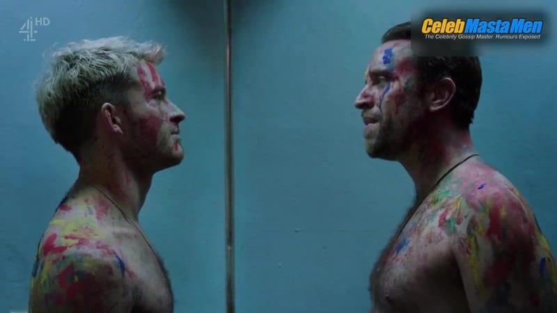 Jonathan Bailey and Lachie Chapman Shirtless, Sexy Scene from Crashing