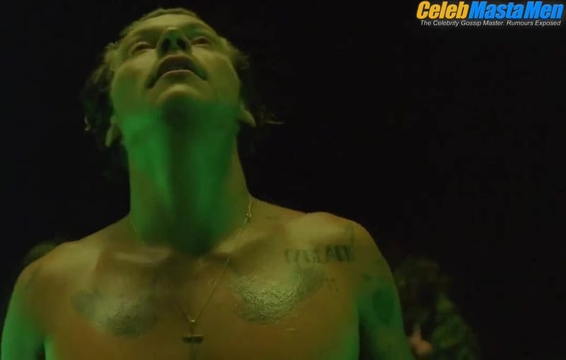 Harry Styles Shirtless Scene in Harry Styles: Lights Up