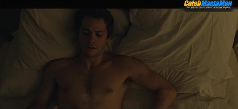 Dylan O'Brien Shirtless Scene in Flashback