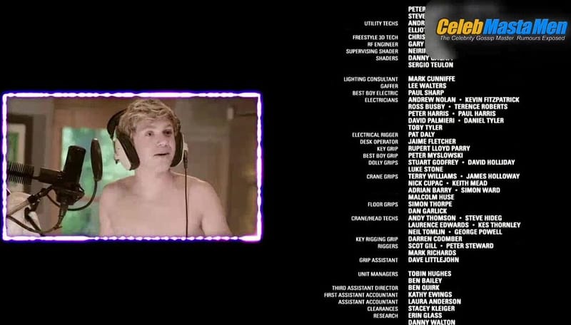 Niall Horan and Harry Styles Underwear,Sexy Scene from One Direction This Is Us