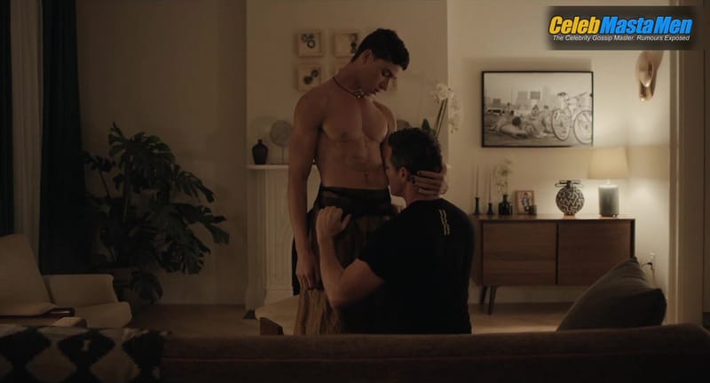 Luke Evans and Isaac Powell Shirtless, Gay Scene from Our Son