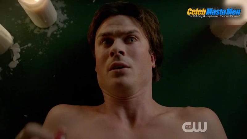 Ian Somerhalder's Sexy Scene from The Vampire Diaries