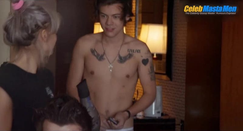 Niall Horan and Harry Styles Sexy, Bulge Scene in One Direction This Is Us