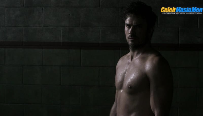 Ian Somerhalder Shirtless Scene in V Wars