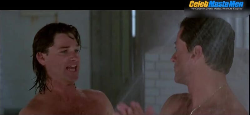 Kurt Russell and Sylvester Stallone's Shirtless, Sexy Scene from Tango & Cash