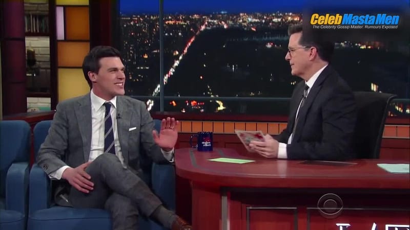 Stephen Colbert and Finn Wittrock's Gay Scene from The Late Show With Stephen Colbert