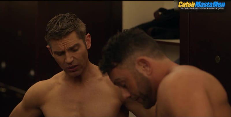Mike Vogel and Jonathan Sadowski Shirtless, Naked Butt Scene from Sex/life