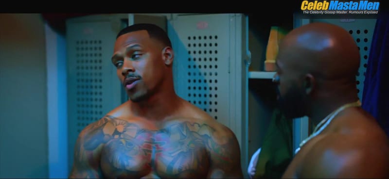 Jeremy Williams and Bolo The Entertainer Shirtless Scene from All The Queen's Men