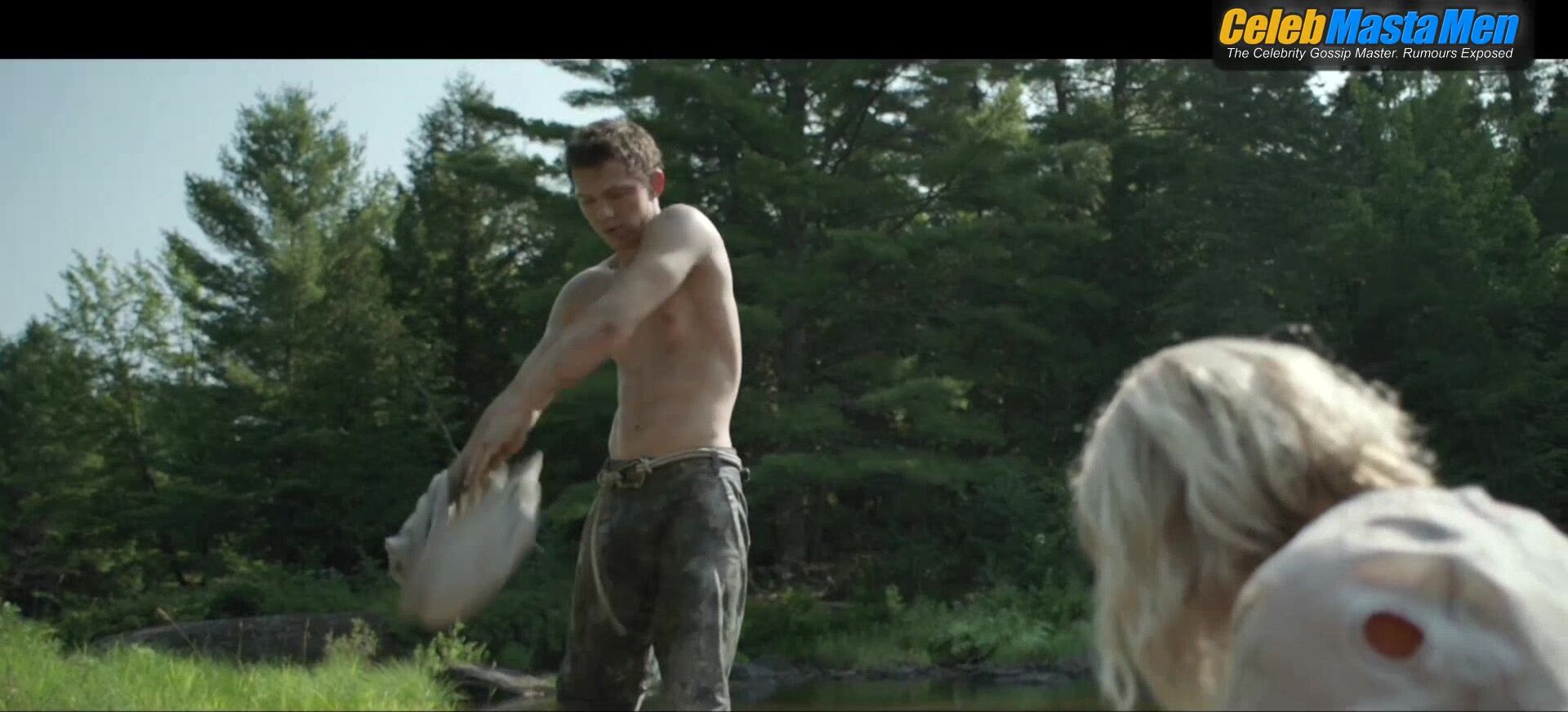 Tom Holland Butt, Shirtless Scene in Chaos Walking screenshot 1