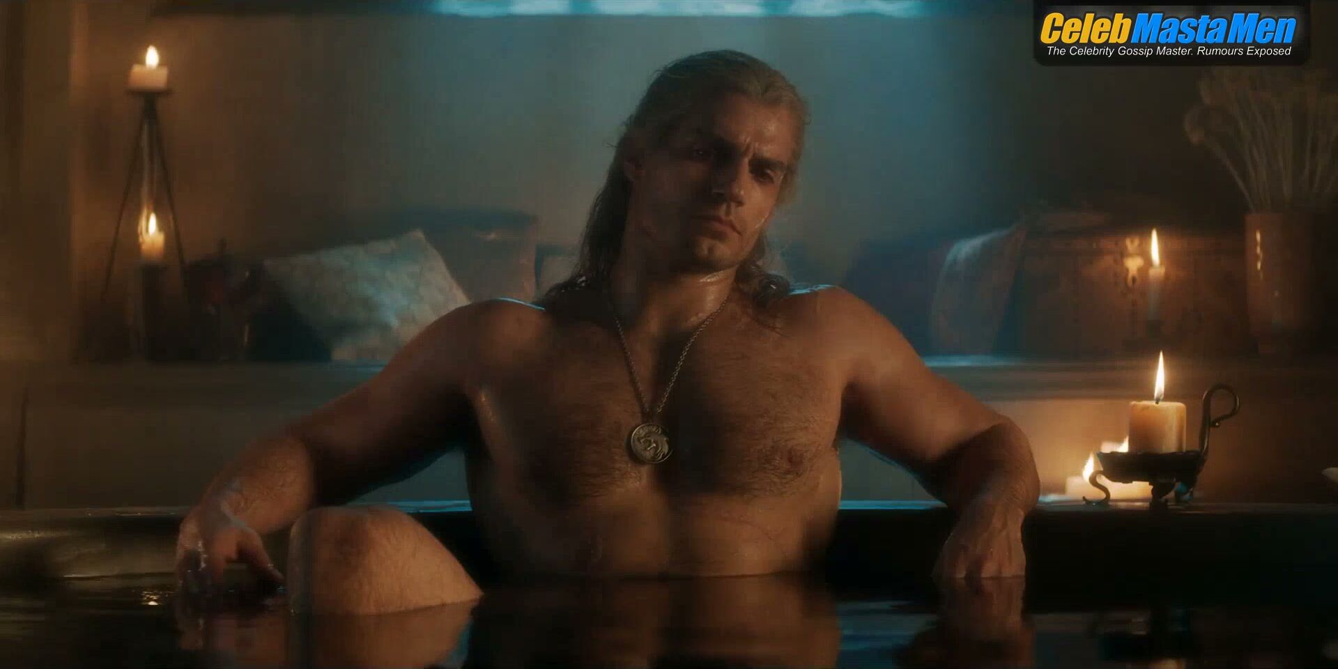 Henry Cavill Shirtless Scene in The Witcher screenshot 1
